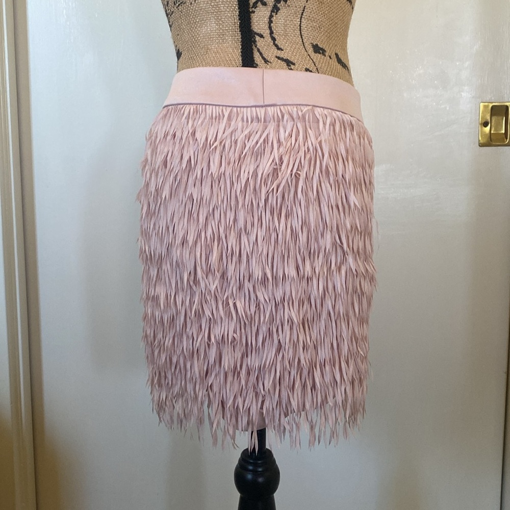 Express Pink Ruffled Mini Skirt - Picture 4 of 7